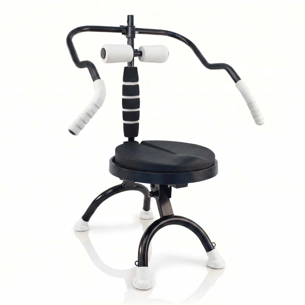 Aparelho Abdominal GiroFit 360 Compacto - Preto Amarelo - Imagem 5