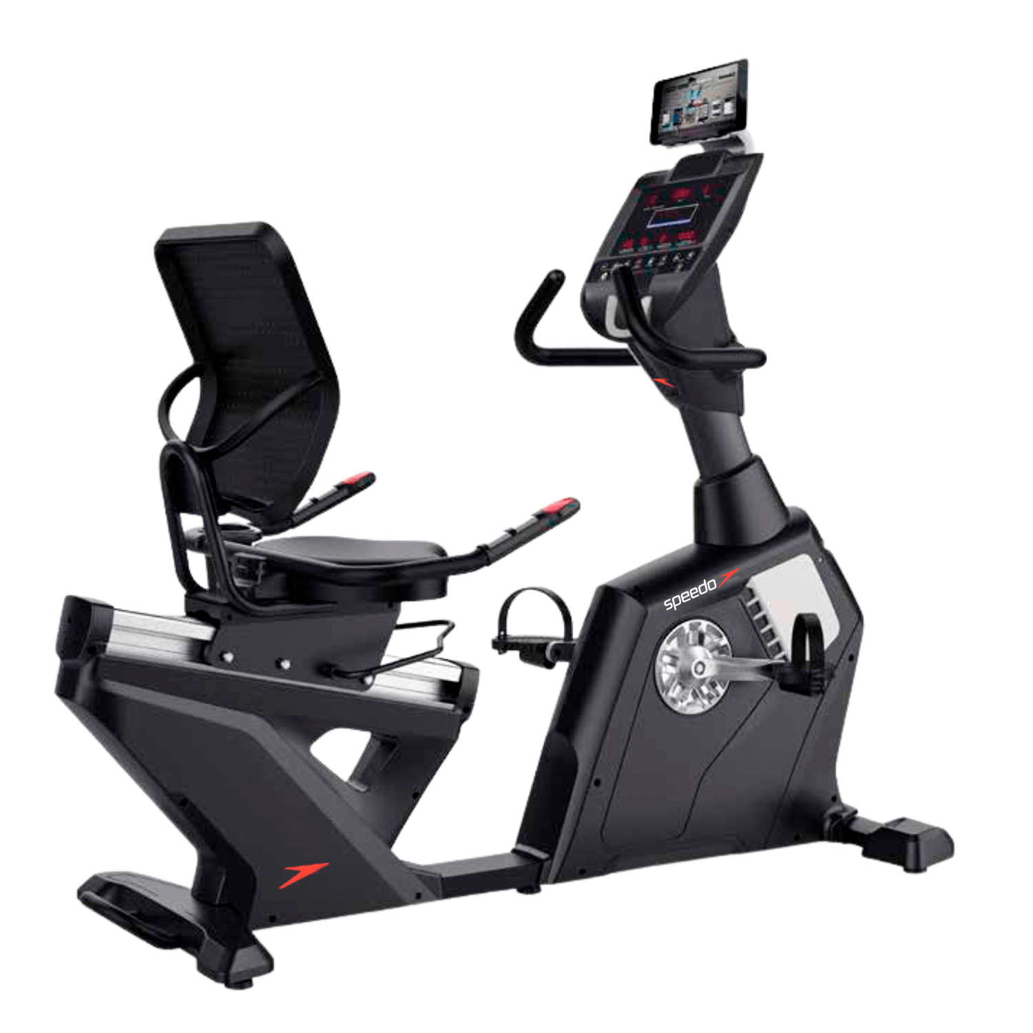 Bicicleta Horizontal Speedo R75 - Profissional Painel LED - Imagem 1