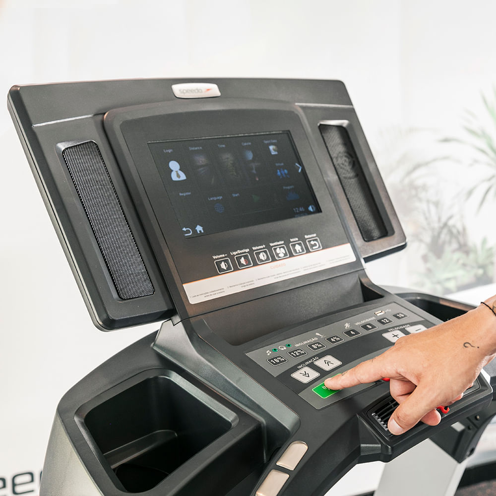 Esteira Ergométrica Speedo TR8+ - Touch Screen e Wi-Fi - Imagem 5