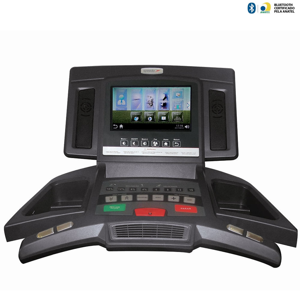 Esteira Ergométrica Speedo TR8+ - Touch Screen e Wi-Fi - Imagem 9