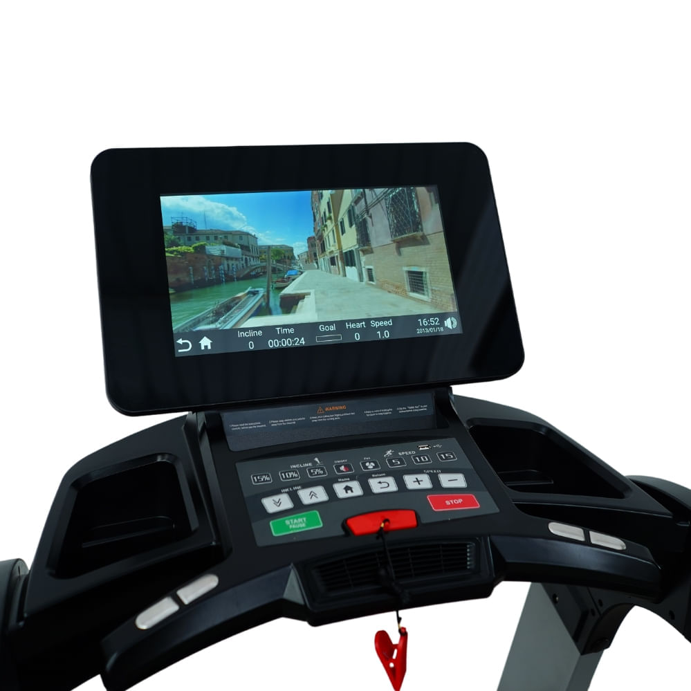 Esteira Ergométrica Starke Pro 8.5+ - Touch Screen e Wi-Fi - Imagem 11