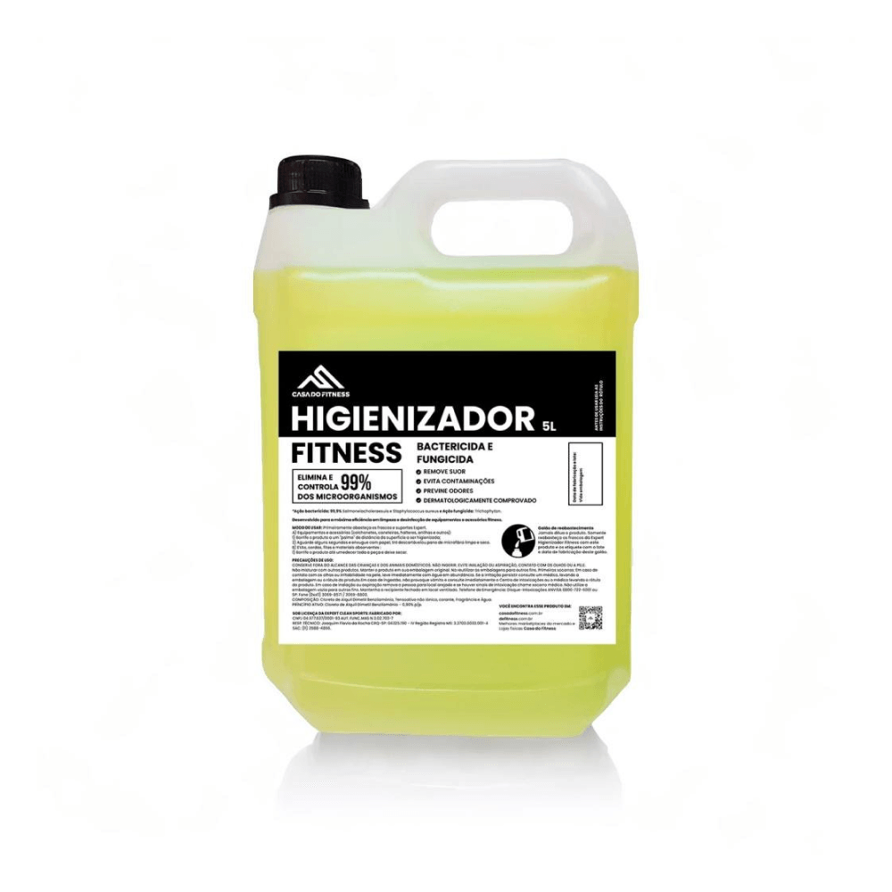Limpador Bactericida Casa do Fitness Expert Clean 5L - Imagem 1
