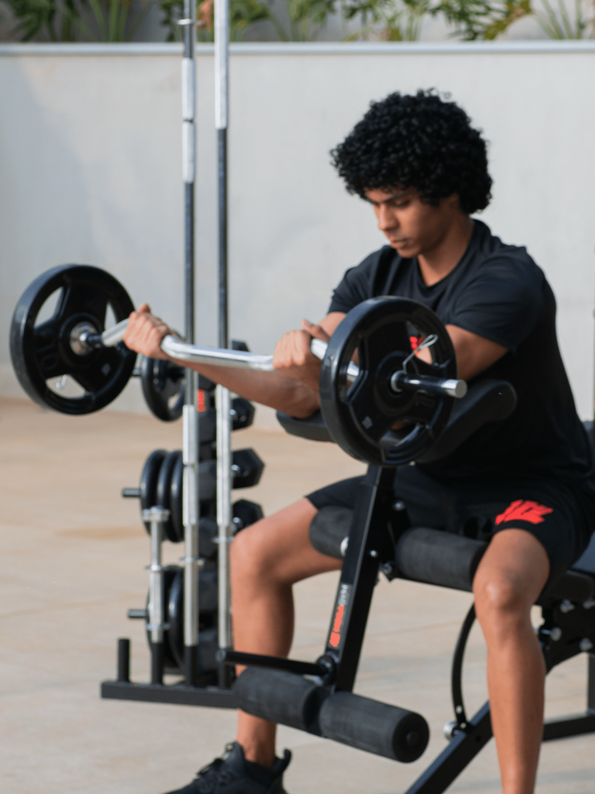 Anilha Sport Emborrachada Furo 31mm - Imagem 6