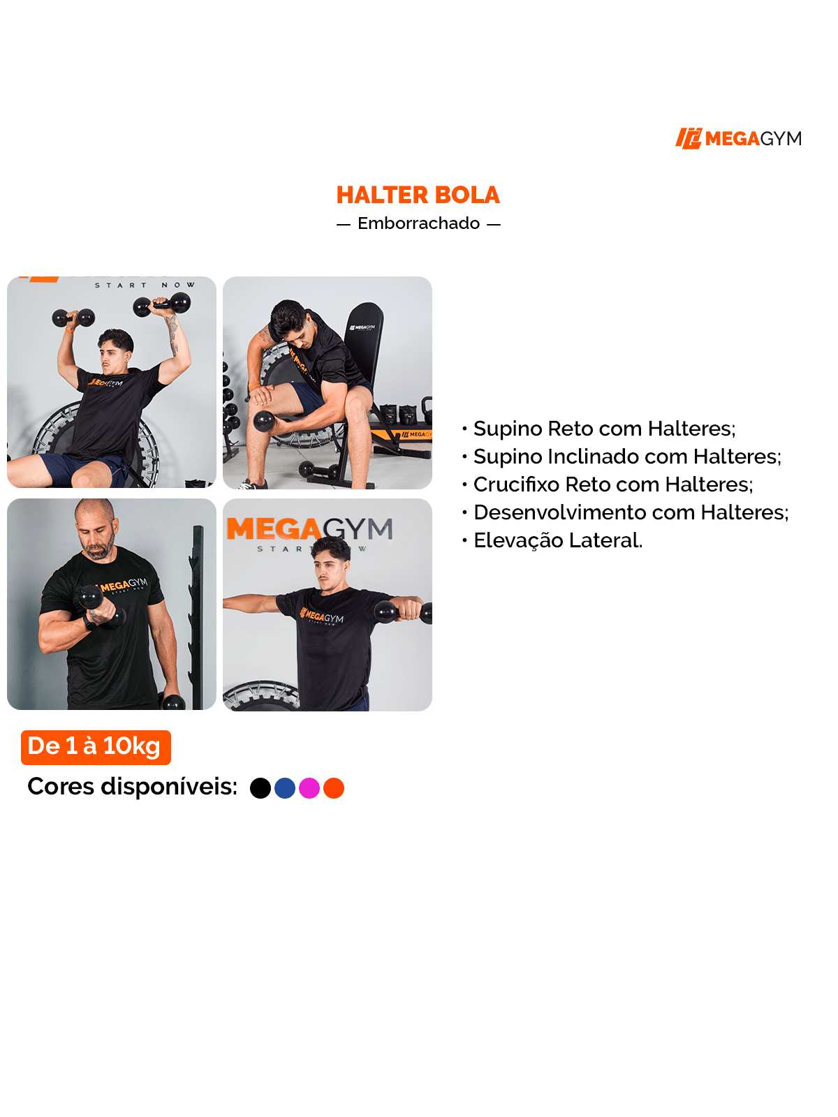 Halter Bola Emborrachado - Imagem 3