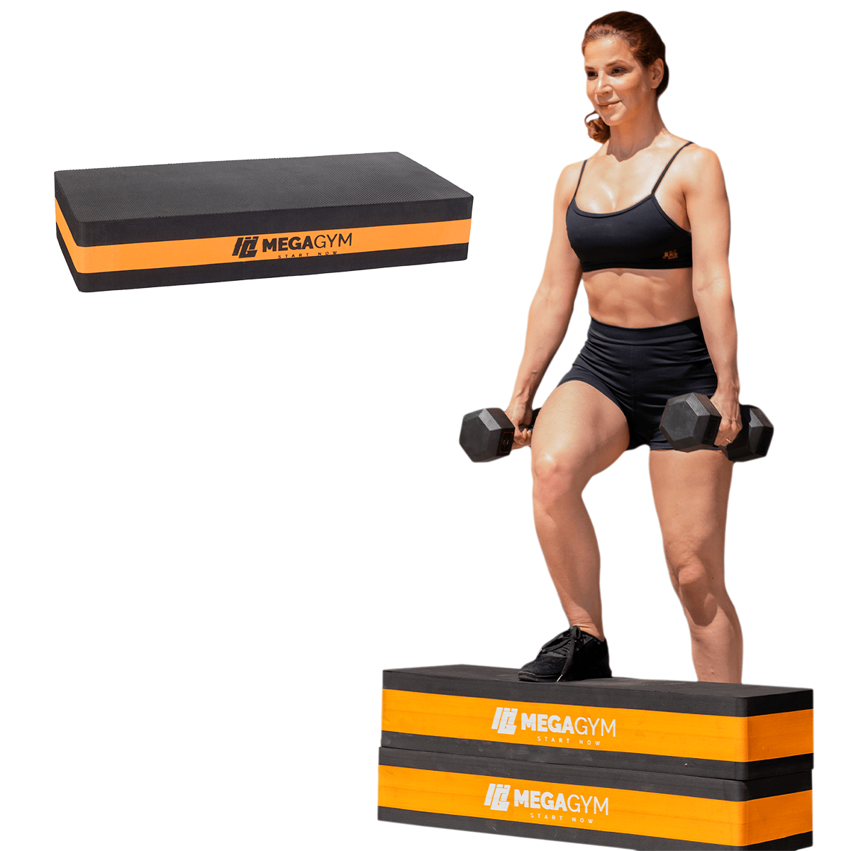 Step Profissional De EVA 60X28X10 Para Treino Aeróbico Musculação - Imagem 1
