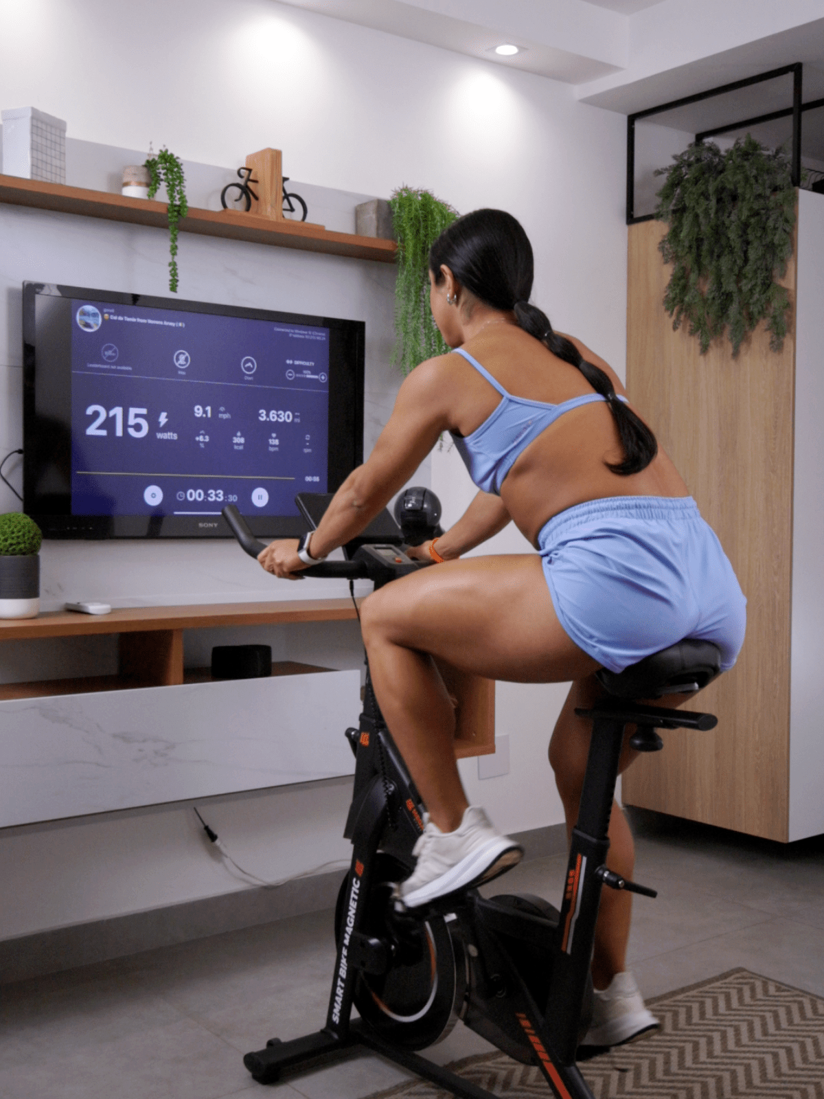 Bicicleta Ergométrica Smart Bike Magnetic RatoFitness - Imagem 3