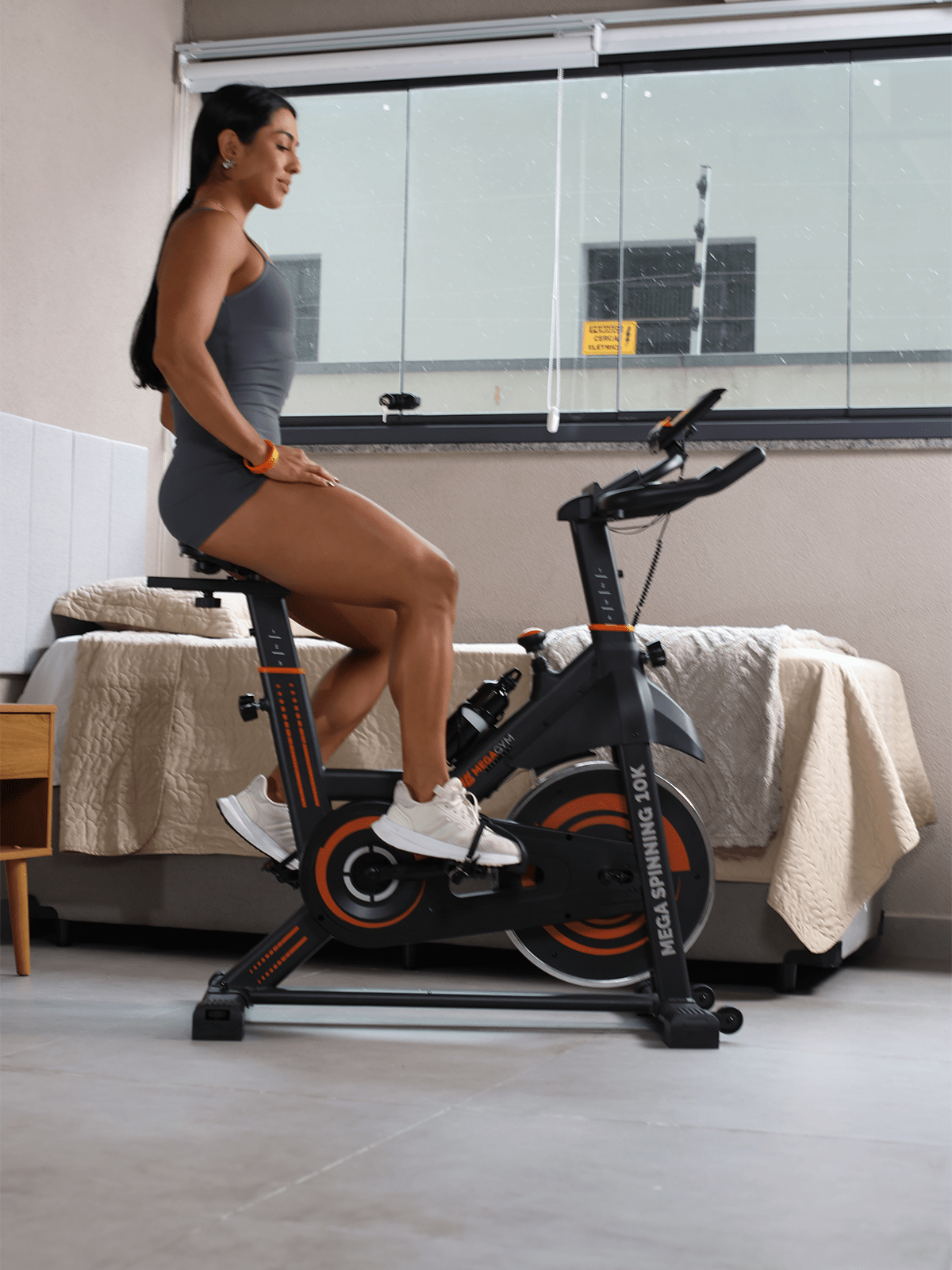 Bicicleta Ergométrica Bike Mega Spinning 10K - Imagem 14