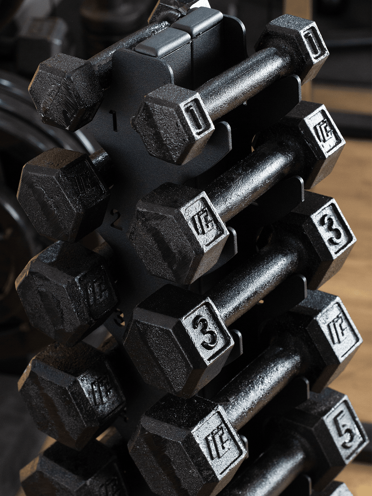 Halter Dumbbell Sextavado Pintado - Imagem 7