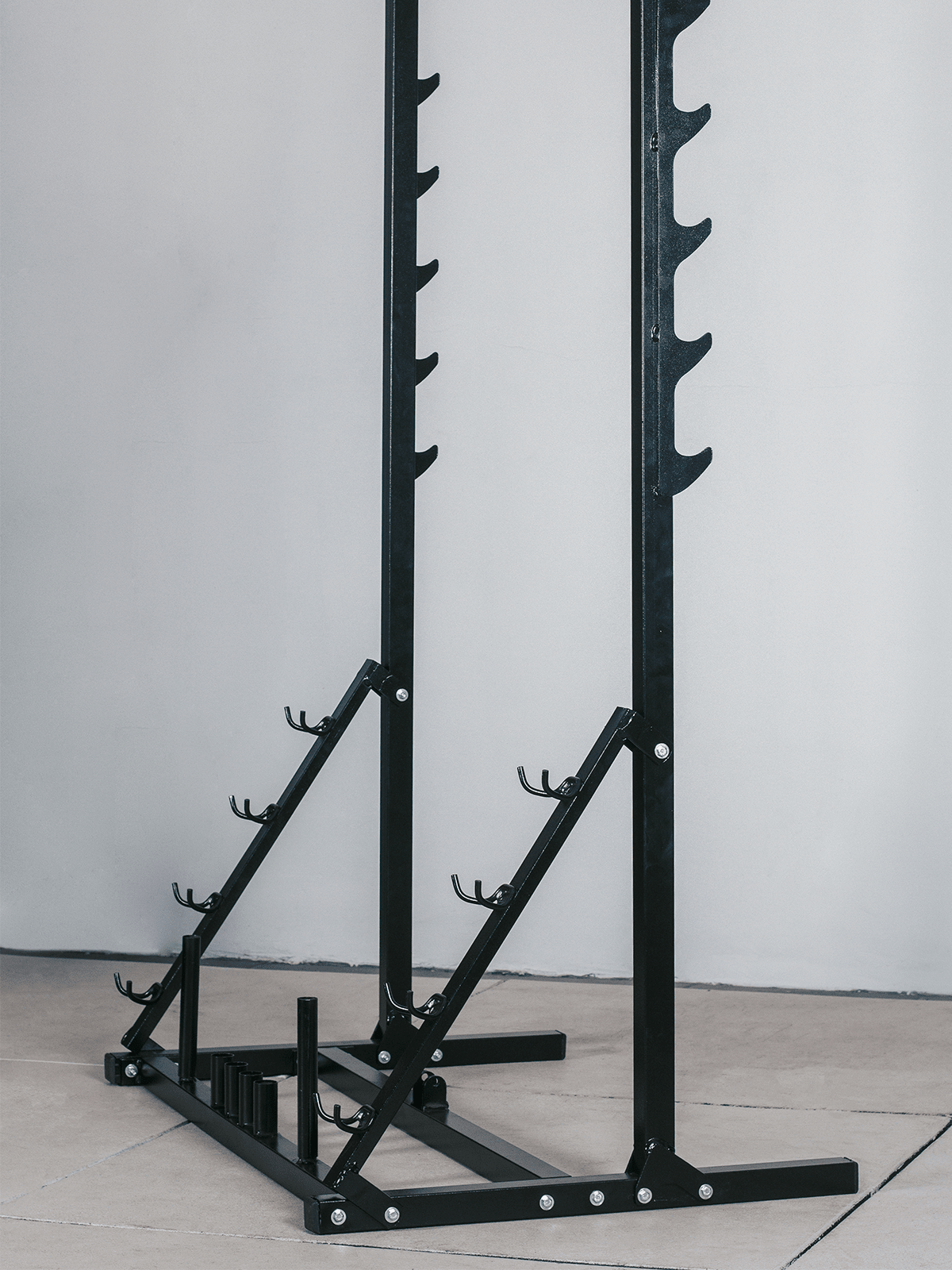 Rack Expositor De Anilhas Barras e Halteres - Imagem 10