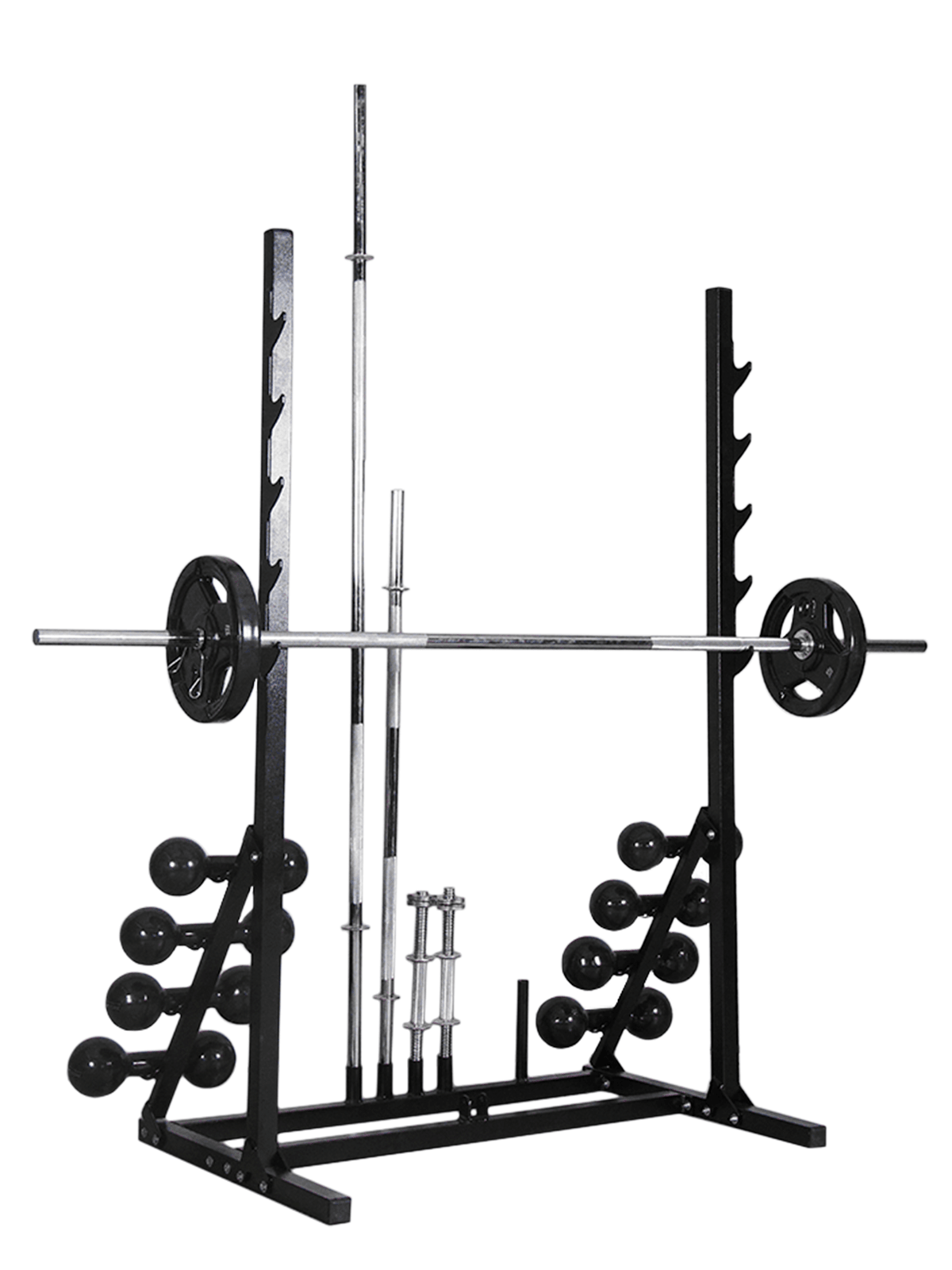 Rack Expositor De Anilhas Barras e Halteres - Imagem 1