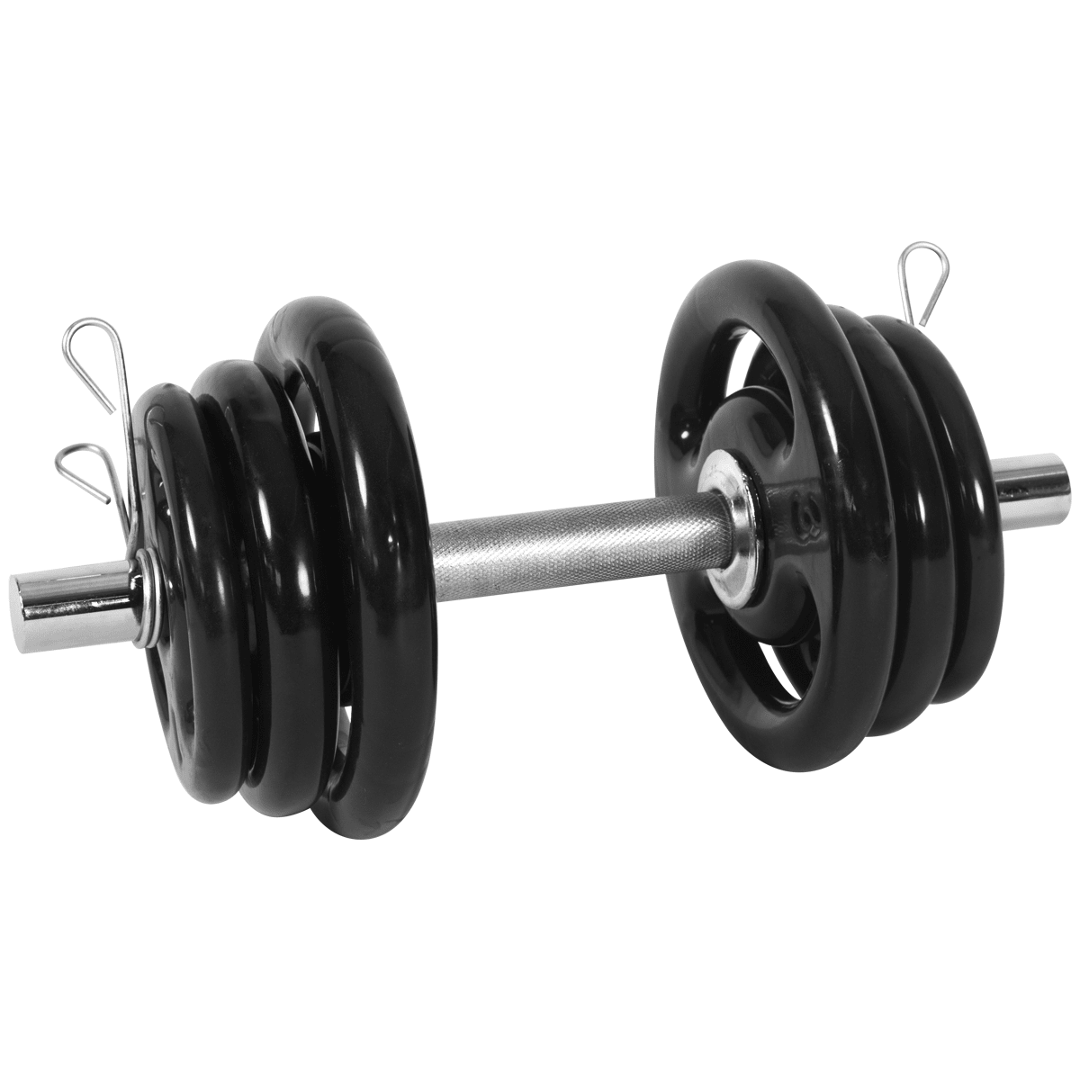 Presilha Zincada Para Barra de Musculação E Halteres - Imagem 4