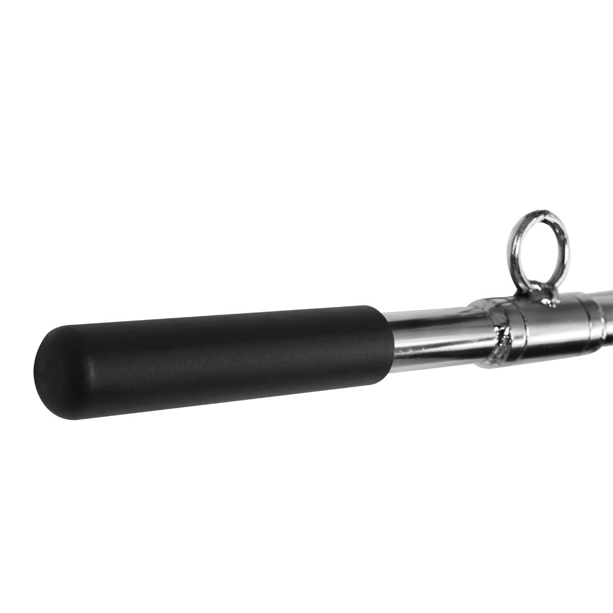 KIT PUXADOR PULLEY RETO DE 51CM + BARRA CURVADO 97CM CROMADOS - Imagem 4
