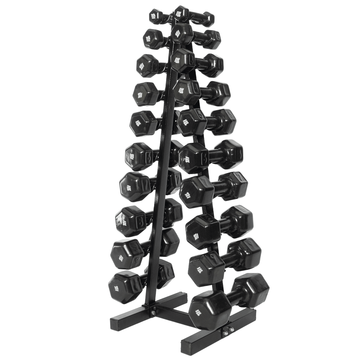 SUPORTE TORRE EXPOSITOR PARA 20 HALTERES DE 01KG A 10KG - Imagem 12
