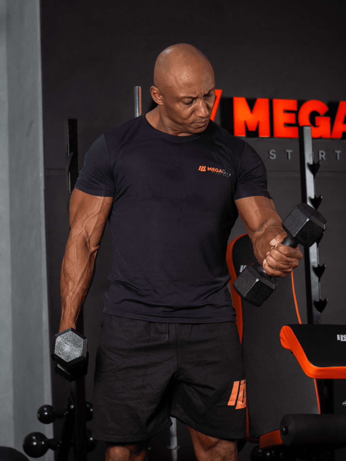 Halter Dumbbell Sextavado Pintado - Imagem 5