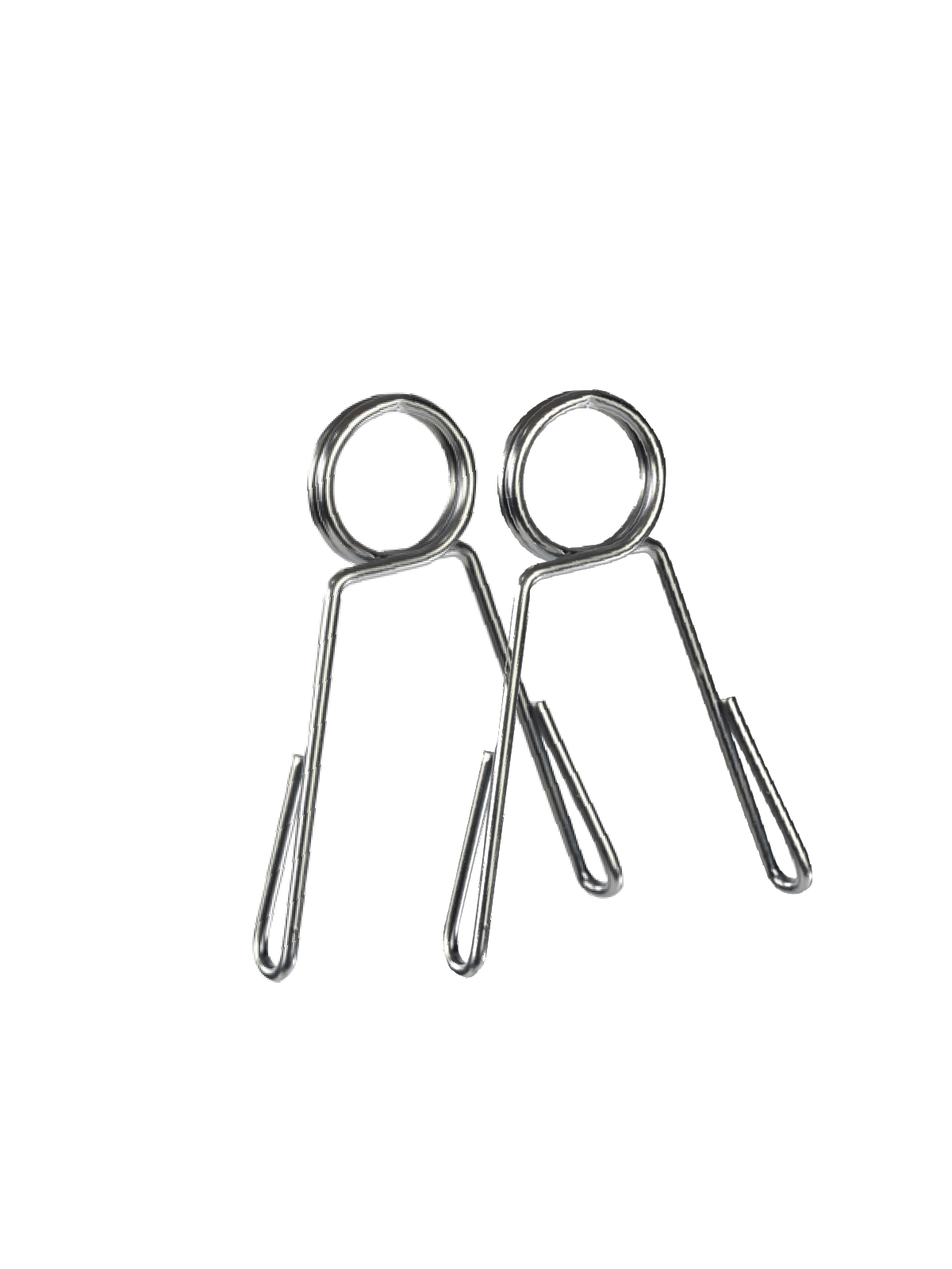 Presilha Zincada Para Barra de Musculação E Halteres - Imagem 1