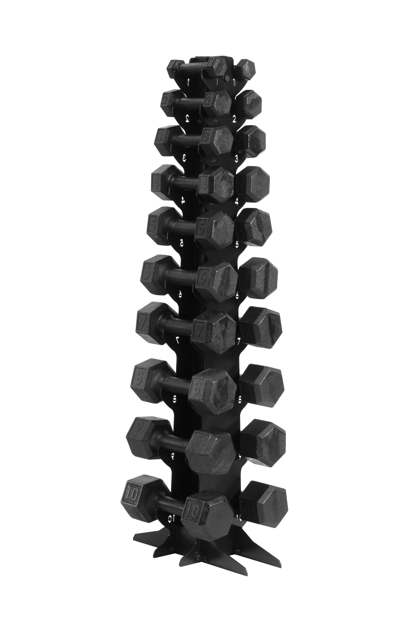 Torre Expositora Profissional para 20 Halteres de 01 A 10KG - Imagem 6